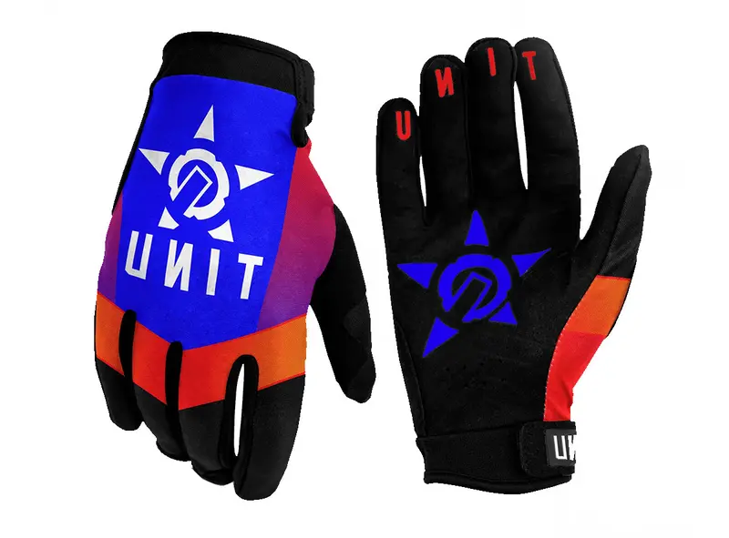 Unit Contender Mtb Glove - Blue 1