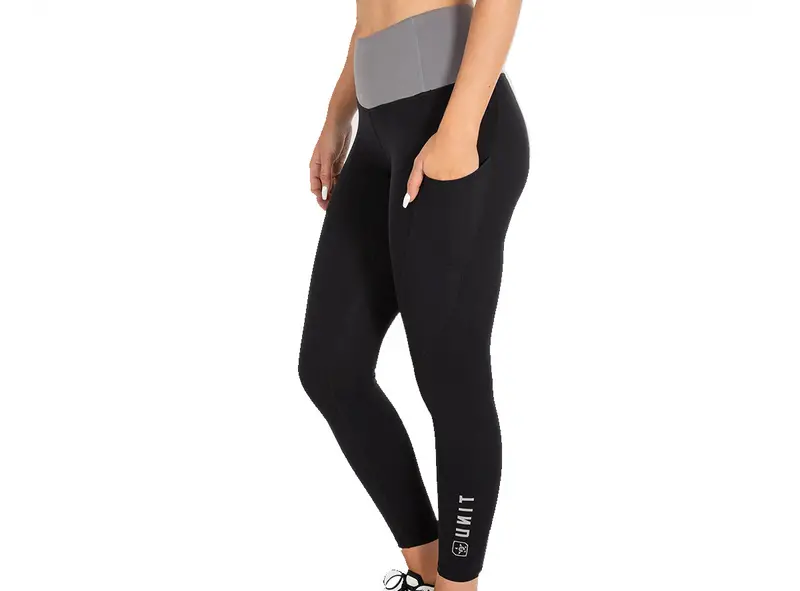 Unit Energy Active Leggings - Womens - Black-Gray 1