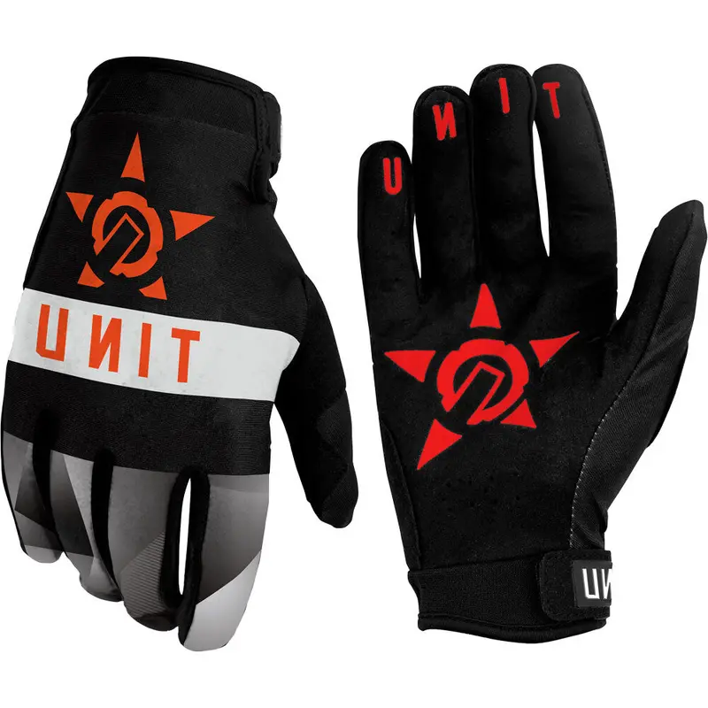 Unit Face Fears Mtb Glove - Black 1