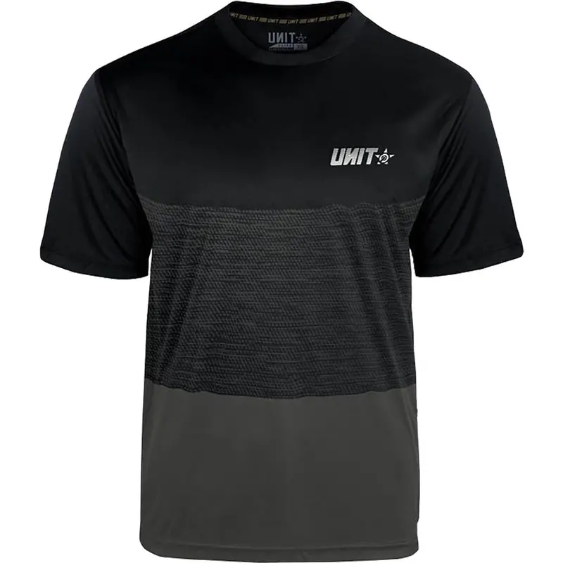 Unit Protech Short Sleeve Mtb Jersey - Black 1