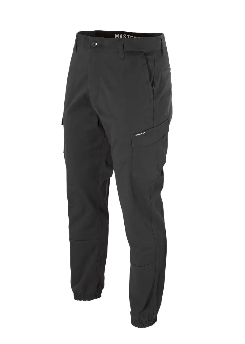 Unit Surge Cuffed Work Pant - Black 1