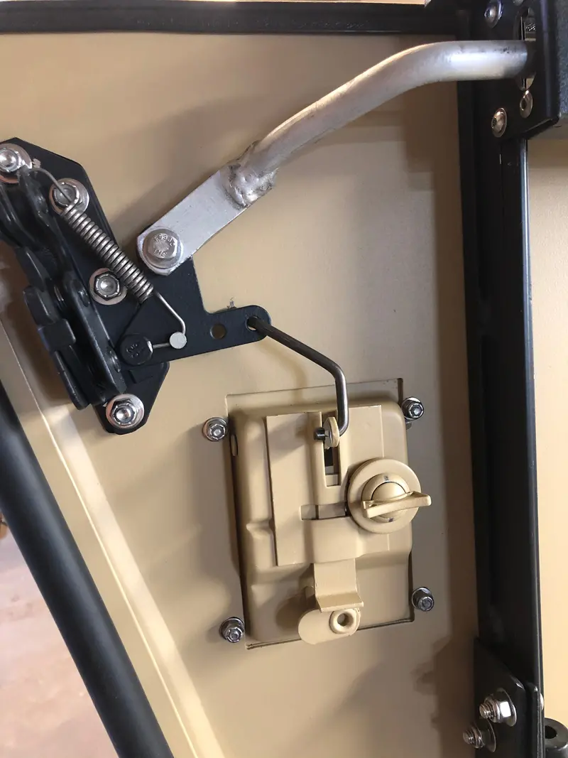 Upgrade To Dual Locking Door Handles Only Use When Ordering New Custom Doors 1