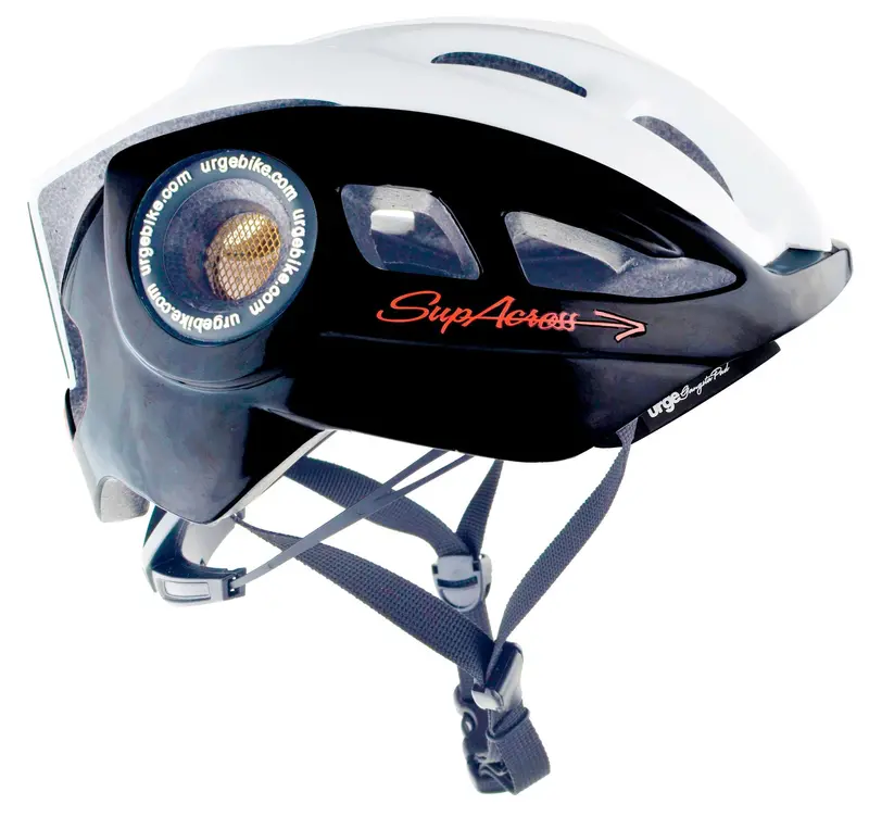 Urge Supacross Xc Helmet - Black-White 1