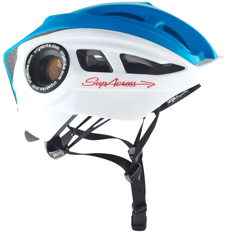 Urge Supacross Xc Helmet - White-Blue 1