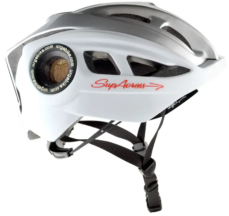 Urge Supacross Xc Helmet - White-Silver 1