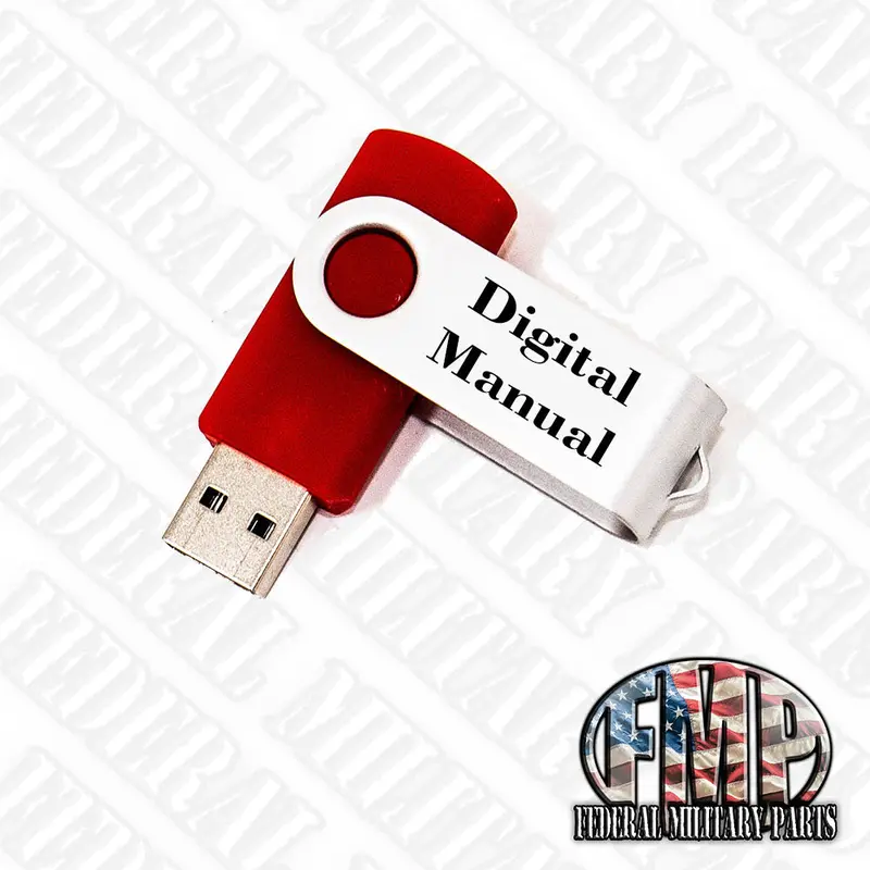 Usb Flash Drive- Tm 9-2330-392-14&P For M1101 + M1102 Trailer And Trailer Chasis 2