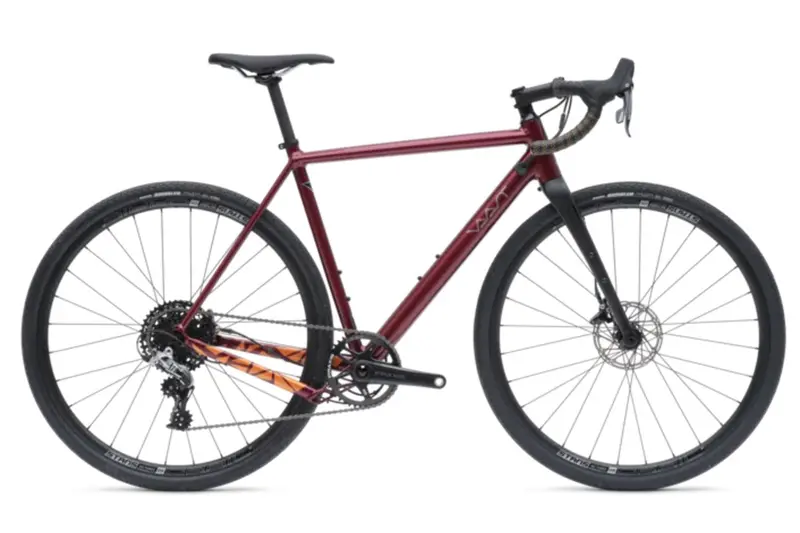 Vaast Bikes A/1 All Road 700C - Rival  - Gloss Berry Red 1