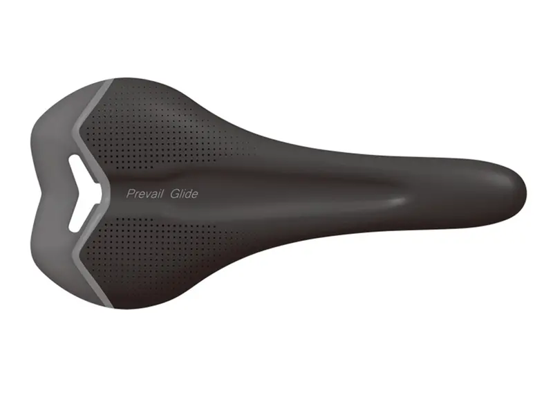 Velo Prevail Glide Saddle - 128Mm - Black 1
