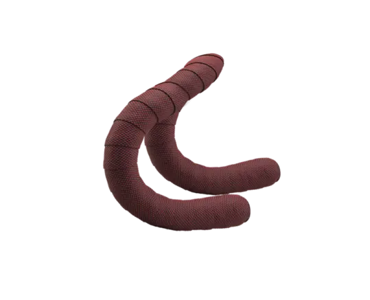 Velo Silicone Wrap Bar Tape - Dark Red 1