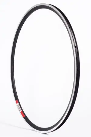 Velocity Fusion 700C Road Rim - Black-Silver 1