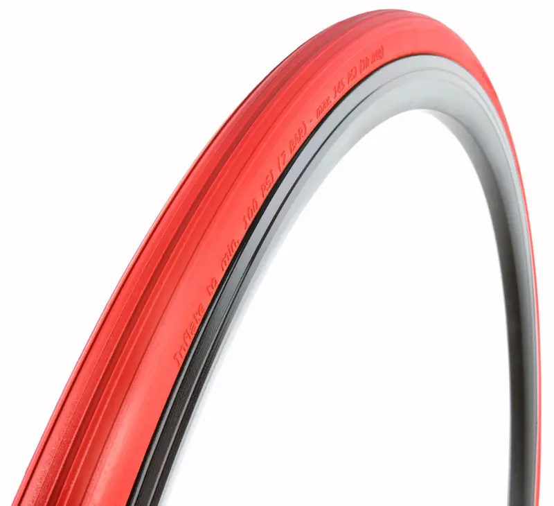 Vittoria Zaffiro Pro 700C Folding Home Trainer Tire - Red 1