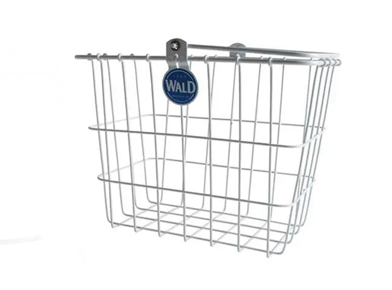 Wald 114 Quick Release Front Basket - White 1