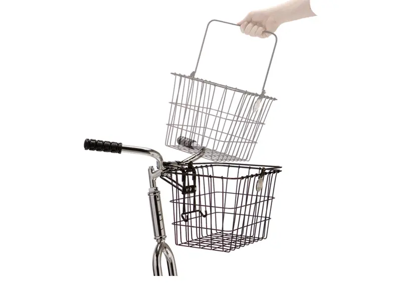Wald 3133 Quick Release Basket - White 1