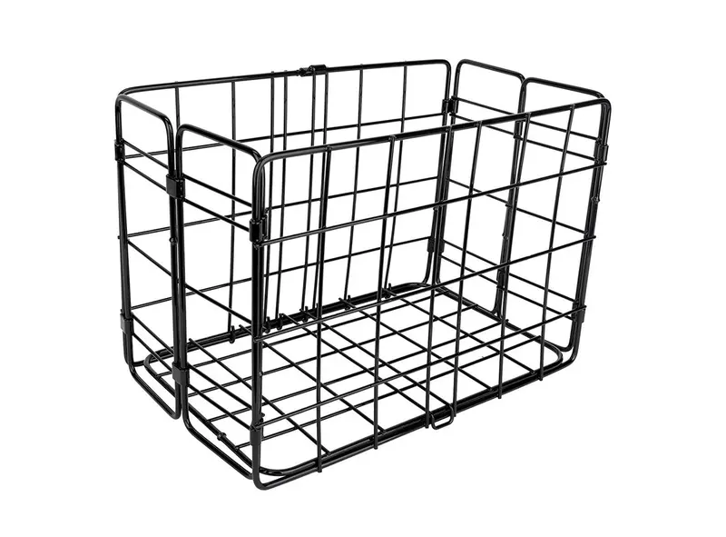 Wald 582 Rear Folding Basket - Black 1