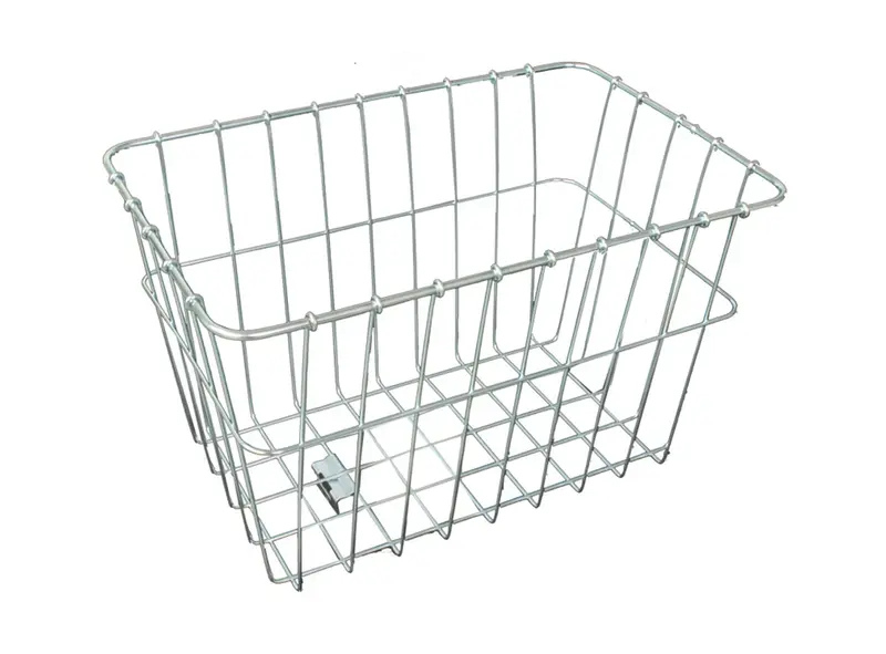 Wald 585 Rear Rack Basket - Silver 1