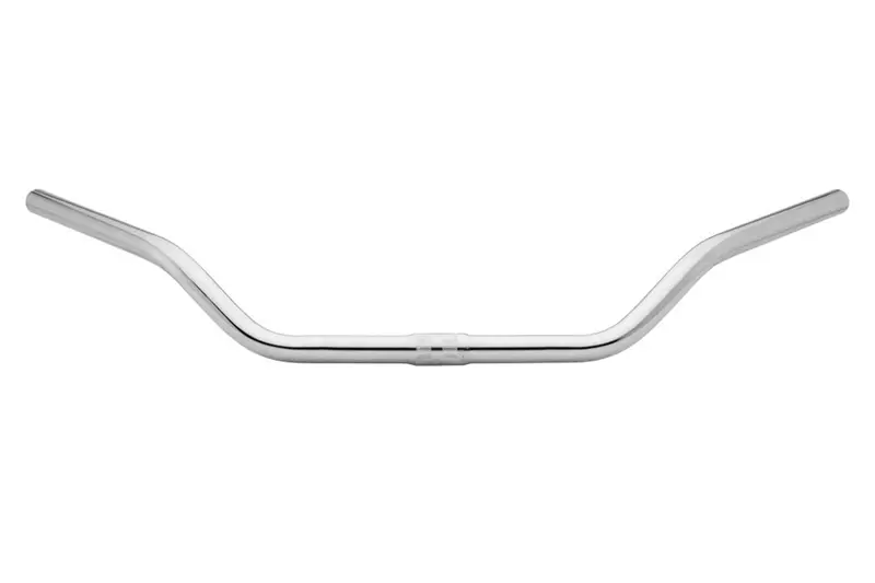 Wald 898 Gull Wing Cruiser Handlebar - Silver 1