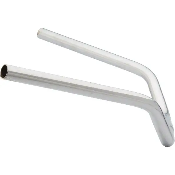 Wald 898 Gull Wing Cruiser Handlebar - Silver 2