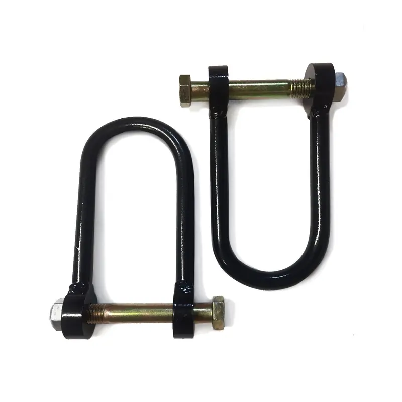 Welded Clevis Pair - 3" X 9" Fits Airlift Bumper Military Humvee A2 Bumper Shackle 1