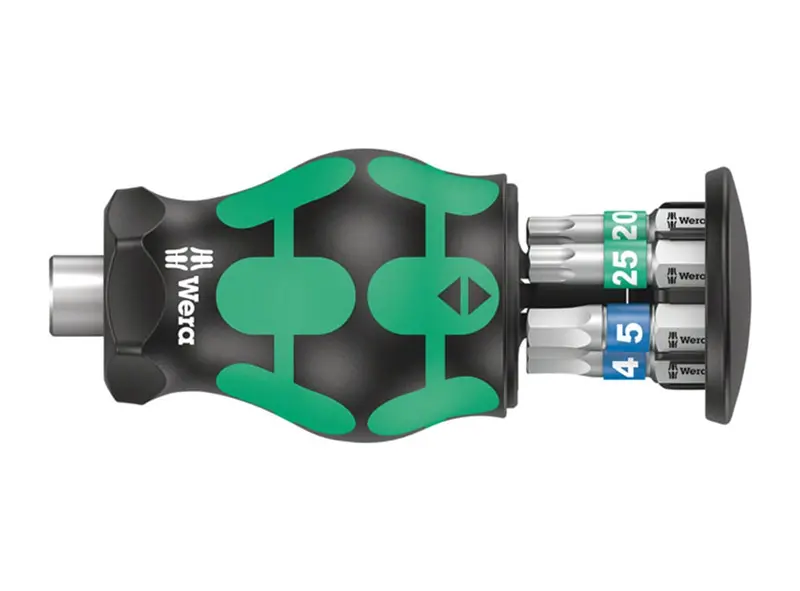 Wera Kraftform Kompakt Stubby Magazine 3 Multi-Tool - Green 1