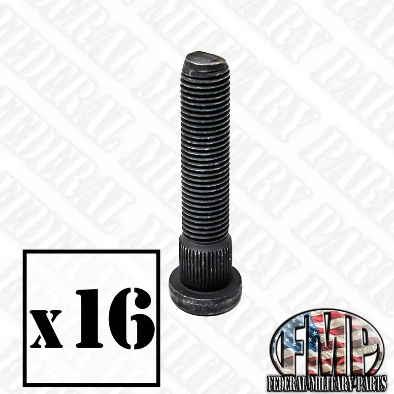Wheel Assembly Bolt Only - For Use With Flanged Nut 3