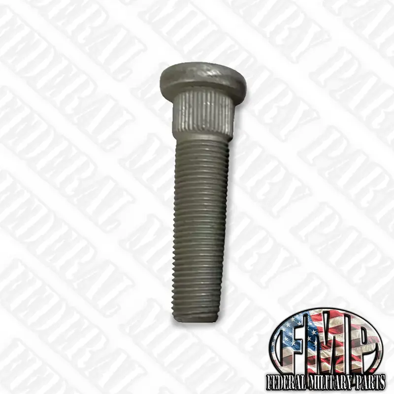 Wheel Stud Only - (Use With Tapered Lug Nuts, Sold Separately), For Military Wheels Including Humvee Tires Wheels Rims M1101 M1102 1