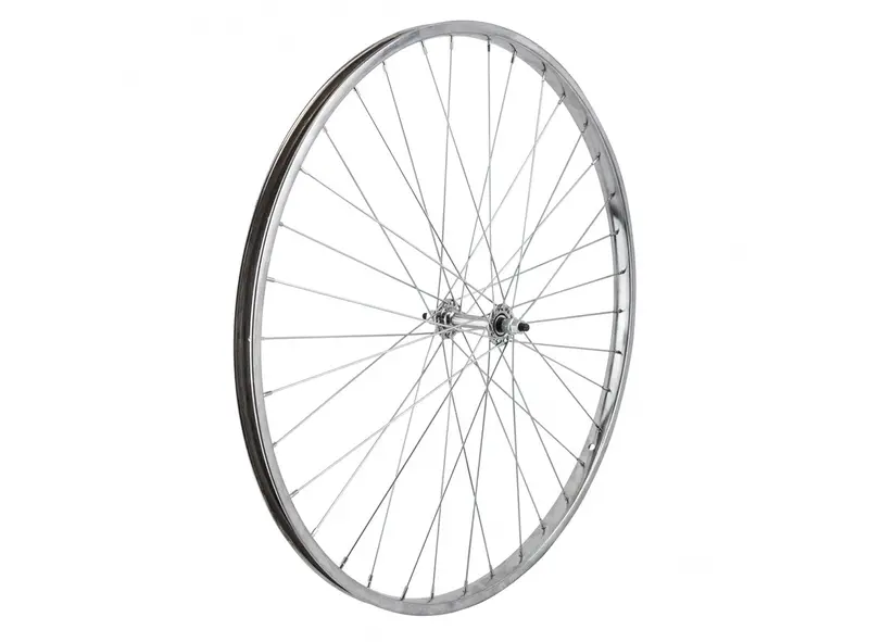 Wheelmaster 26" Steel Lightweight Single Wall Road Wheel - Front 1