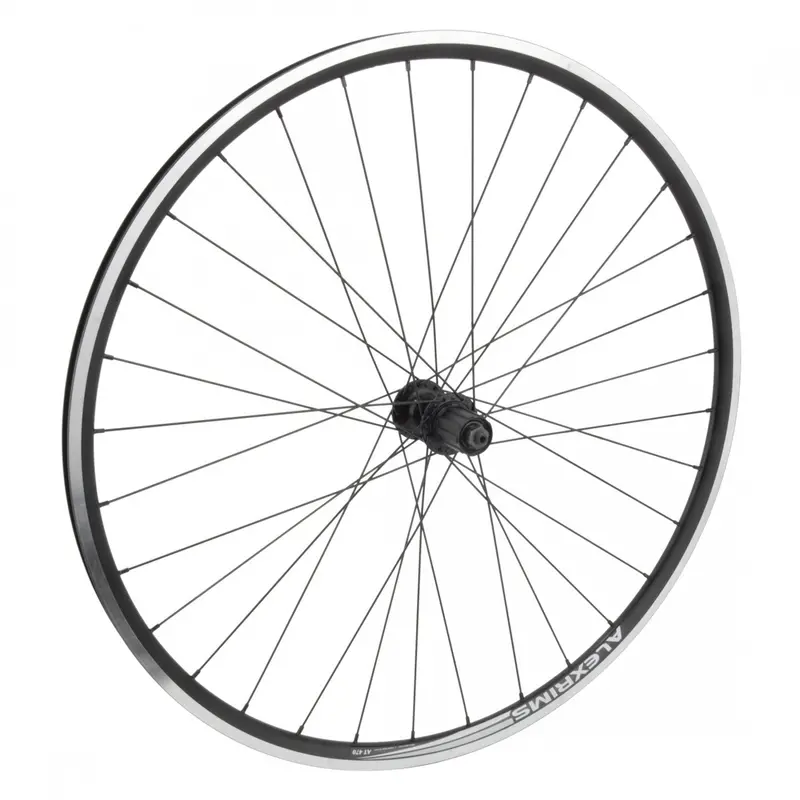 Wheelmaster Alex 700C Alloy Road Wheel - Double Wall - Rear - Black 1