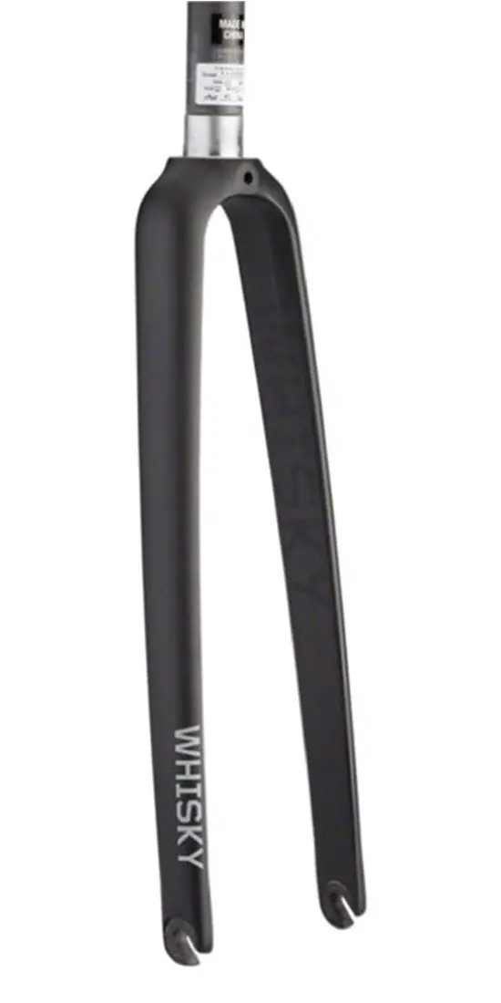 Whisky Parts Co No.7 700C Road+ Carbon Fork - Matt Black 1