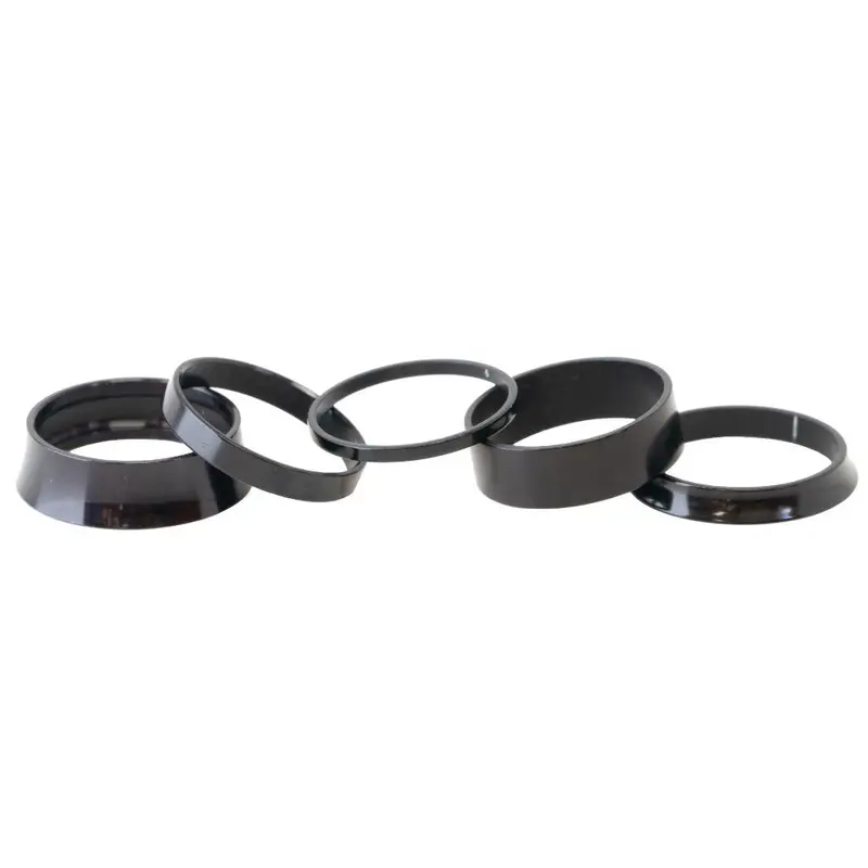 White Industries Headset Spacer Kit - Black 1
