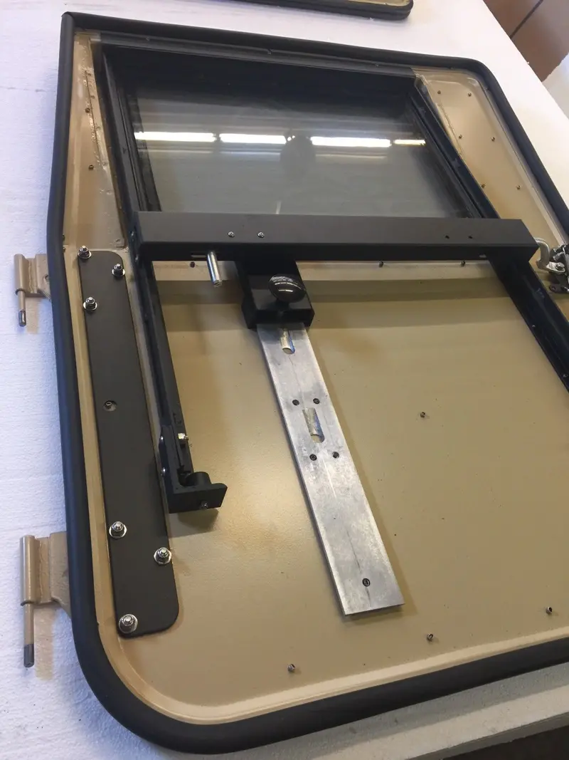 Window Center Rail - Fits Military Humvee X-Door M998 Doors Parts Hmmwv 1
