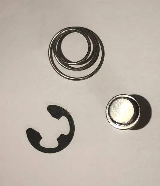 Window Knob Oem Hardware - 3 Piece - Knob Is Not Included - (Shaft, Spring, C-Clip) Fits Military Humvee X-Door Window 1