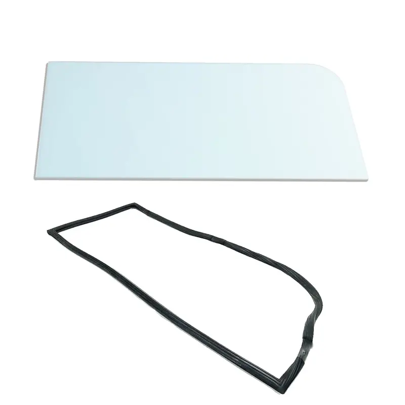 Windshield Half Poly Bullet Resistant + Gasket - Clear - Fits Humvee Hmmwv M998 M1038 1