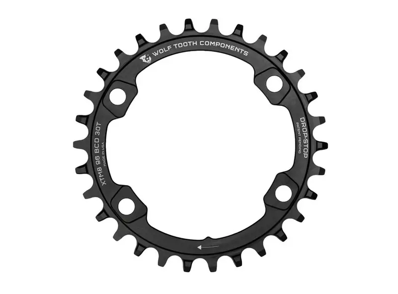 Wolf Tooth Components 96 Bcd Shimano Xt M8000/Slx M7000 12 Spd Chainring - Black 1