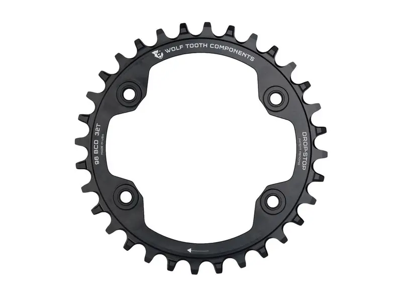 Wolf Tooth Components 96 Bcd Shimano Xtr 12 Spd Chainring - Black 1