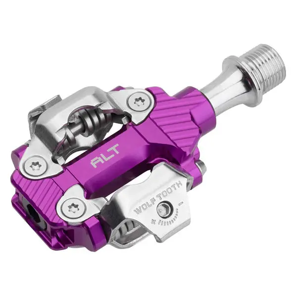 Wolf Tooth Components Alt Xc Clipless Mtb Pedal - Ultraviolet Purple 1