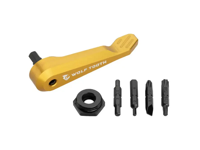 Wolf Tooth Components Axle Handle Multi Tool - Gold 1