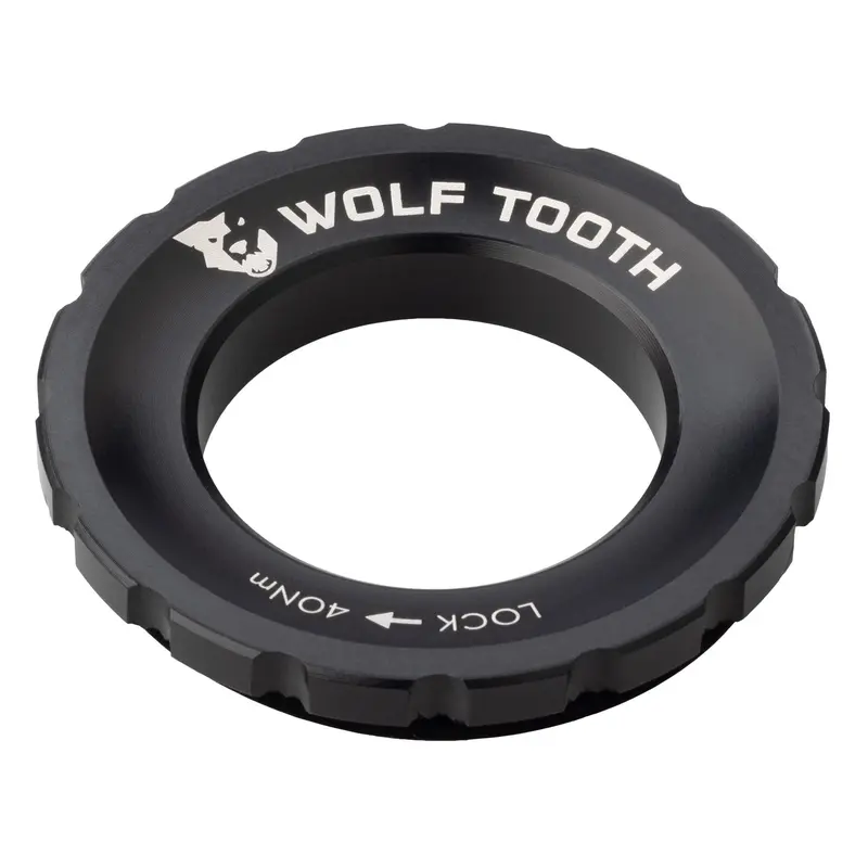 Wolf Tooth Components Centerlock Rotor Lockring - Black 1
