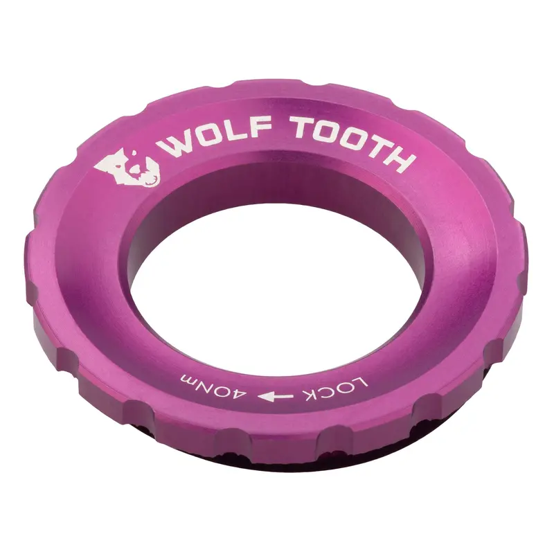 Wolf Tooth Components Centerlock Rotor Lockring - Purple 1