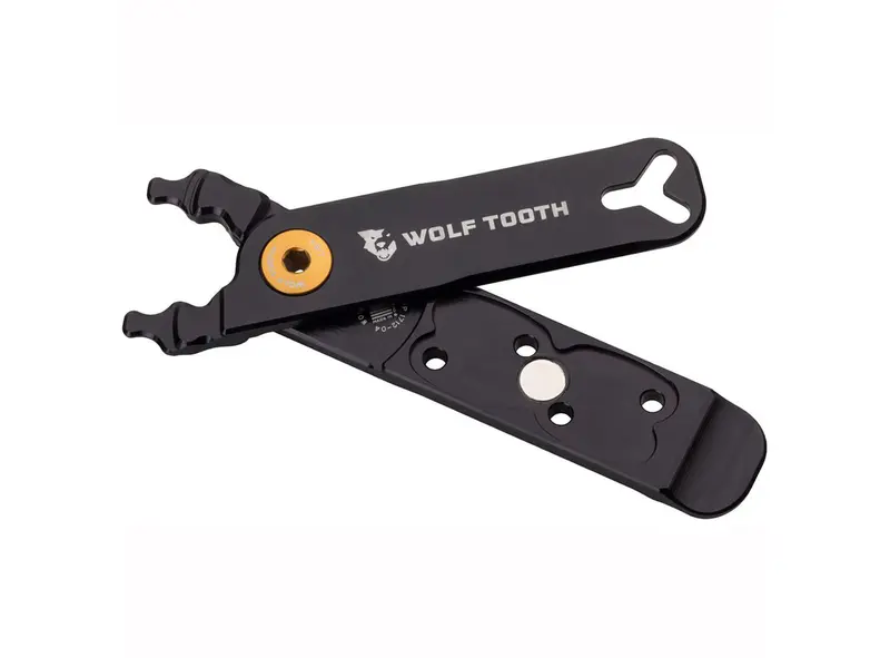Wolf Tooth Components Combo Masterlink Pliers - Black-Gold 1