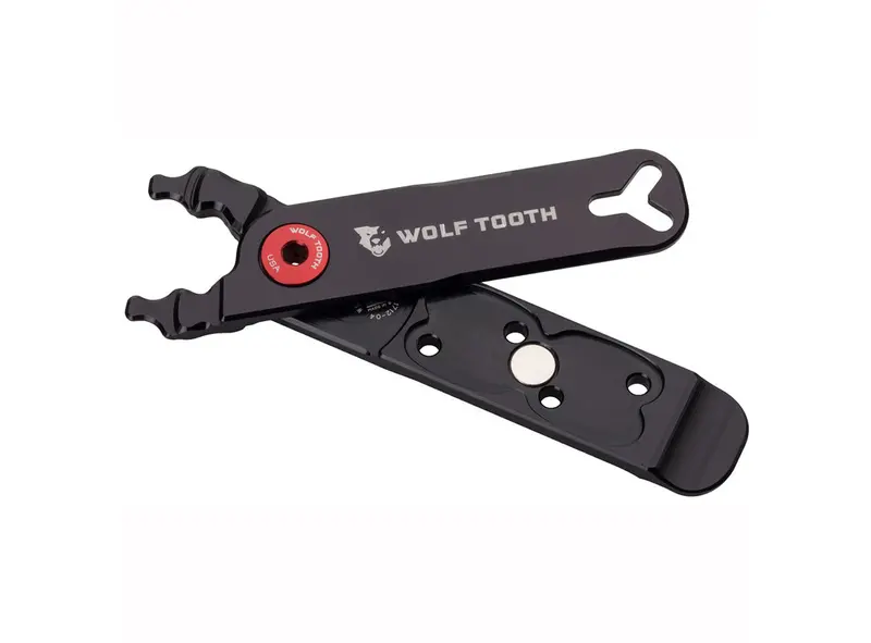 Wolf Tooth Components Combo Masterlink Pliers - Black-Red 1