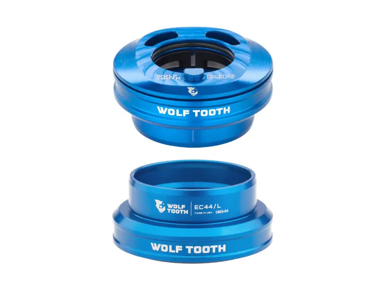 Wolf Tooth Components Ec44 Premium Complete Headset - Blue 1