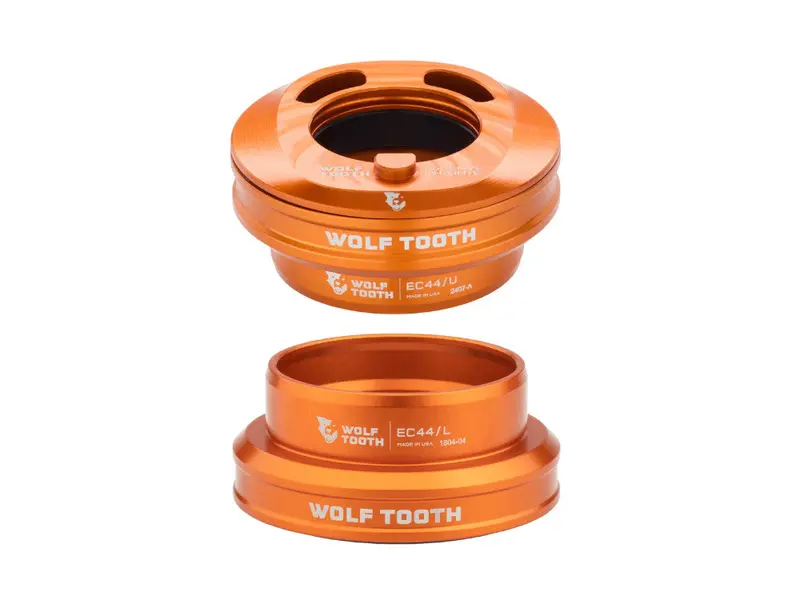 Wolf Tooth Components Ec44 Premium Complete Headset - Orange 1