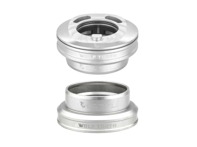 Wolf Tooth Components Ec44 Premium Complete Headset - Raw Silver 1