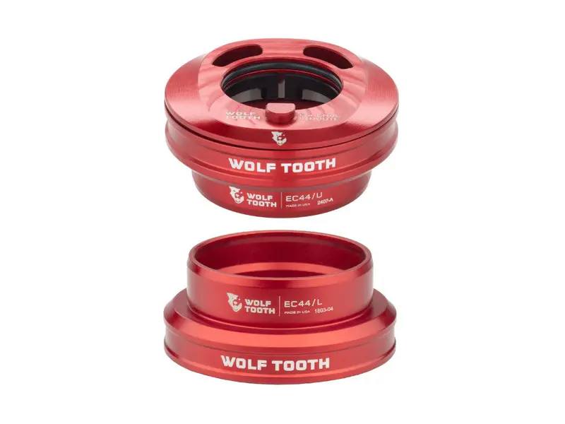 Wolf Tooth Components Ec44 Premium Complete Headset - Red 1