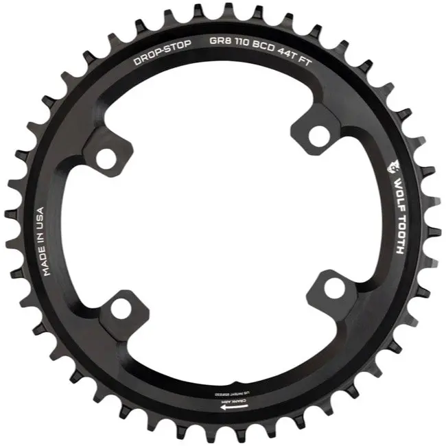 Wolf Tooth Components Grx Road Chainring - Black 1