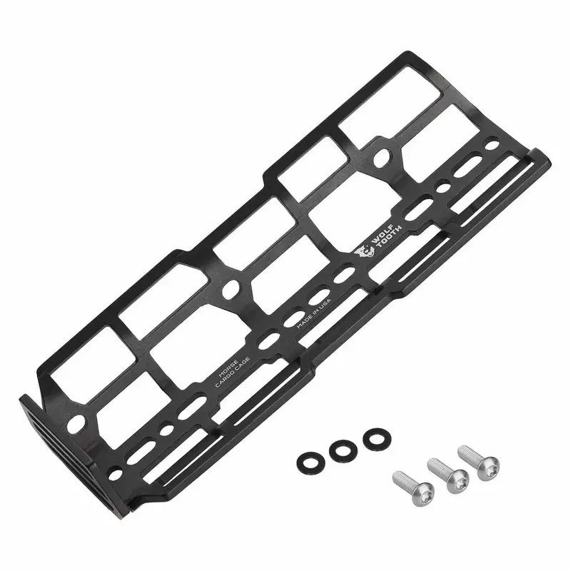 Wolf Tooth Components Morse Cargo Cage - Black 1