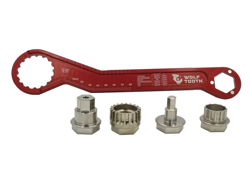 Wolf Tooth Components Pack Wrench And Inserts Kit - Red 1
