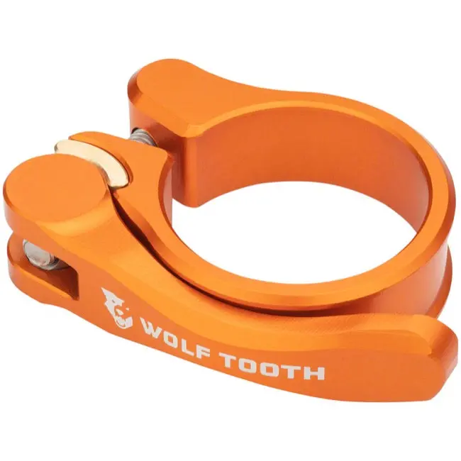Wolf Tooth Components Quick Release Seatpost Clamp - Orange 1