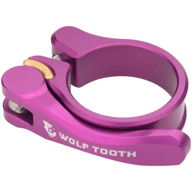 Wolf Tooth Components Quick Release Seatpost Clamp - Purple 1