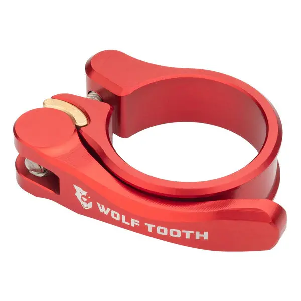 Wolf Tooth Components Quick Release Seatpost Clamp - Red 1